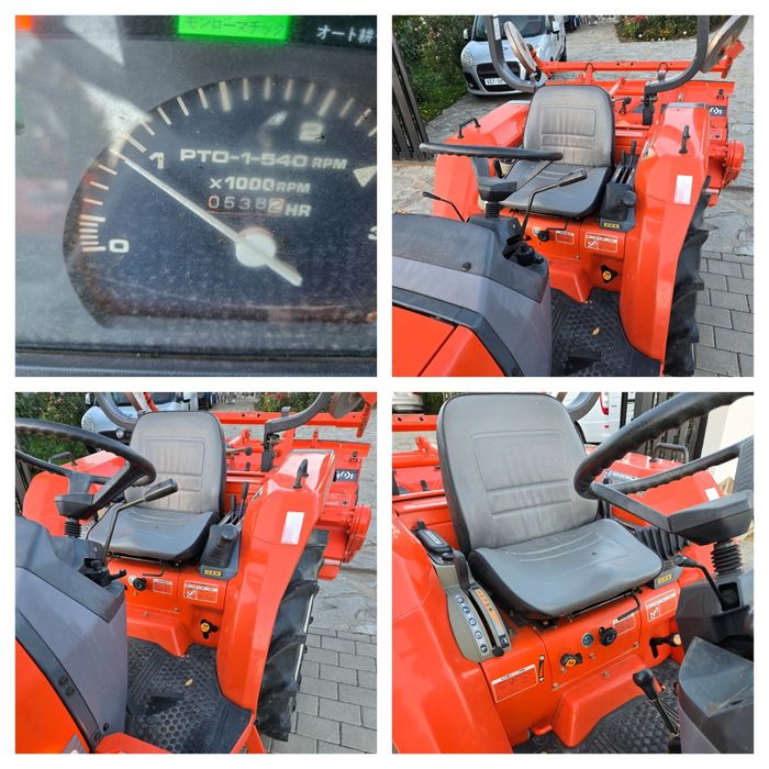 Tractor Tractoras Motofreza Japonia  Kubota  GL 240  Grandel