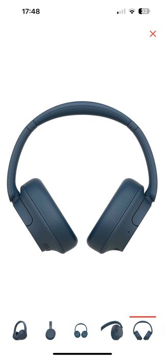 Наушники Сони синий