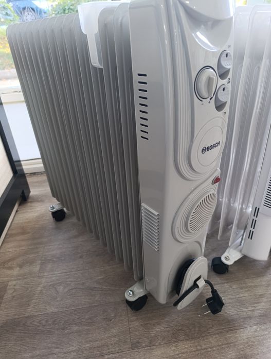 BOSCH Масленый Обагреватель 2900W, Даставка Бесплатно 15 Секция