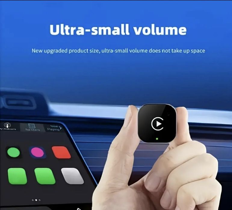 Adaptor wireless CarPlay & Android Auto fara fir