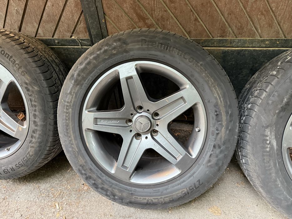 Джанти за Г класа AMG 19 ronal, с гуми 275/55/19 CONTINENTAL