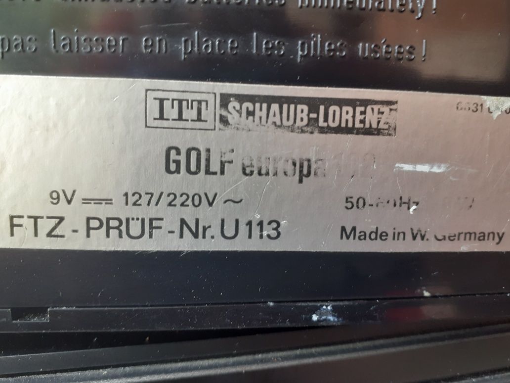 ITT Schaub-Lorenz Golf Europa 102