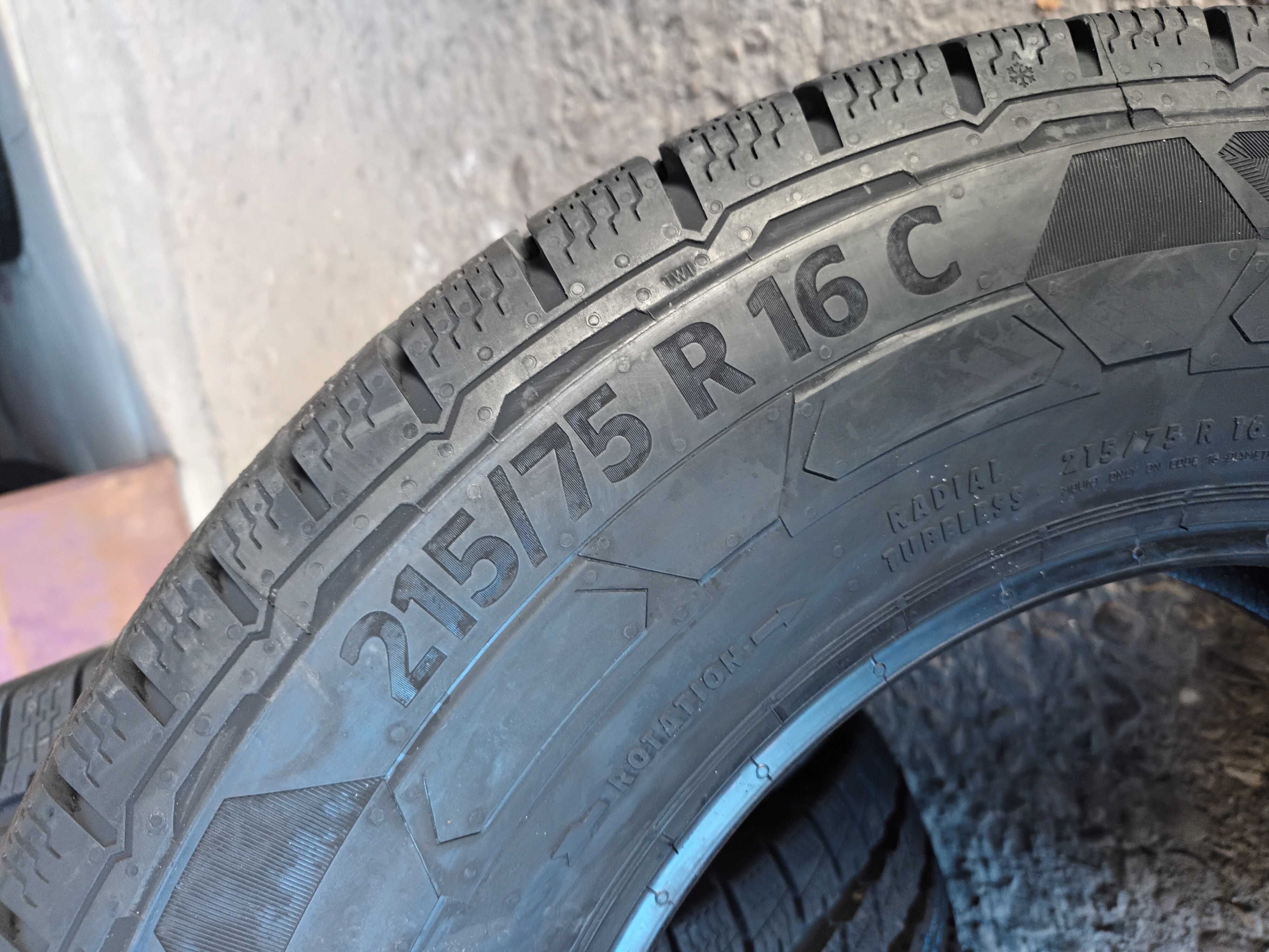 Нови бусови зимни гуми 215/75 R16C Continental VanWinter 116/114R 10PR