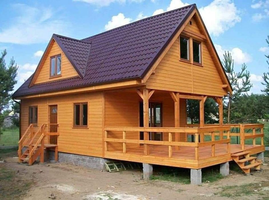 vând cabane din lemn