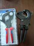 Ножици за кабели Haupa и Knipex гилотина