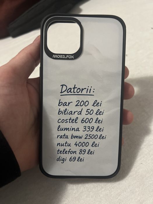 Husa iphone 13 mobil fox.Husa este nou nouta