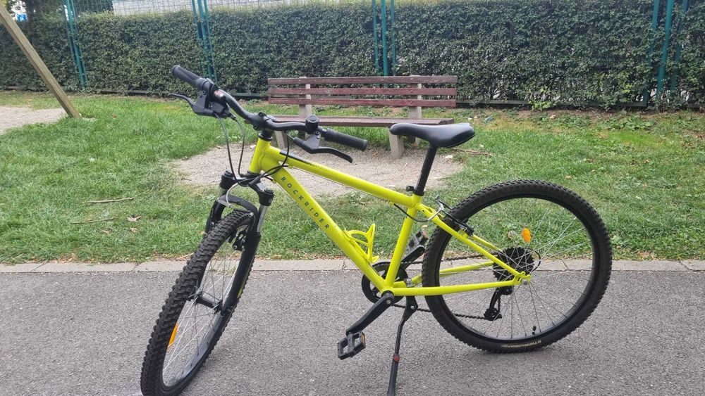 Vand Bicicletă MTB ST 500 24" galben copii 135-150 cm