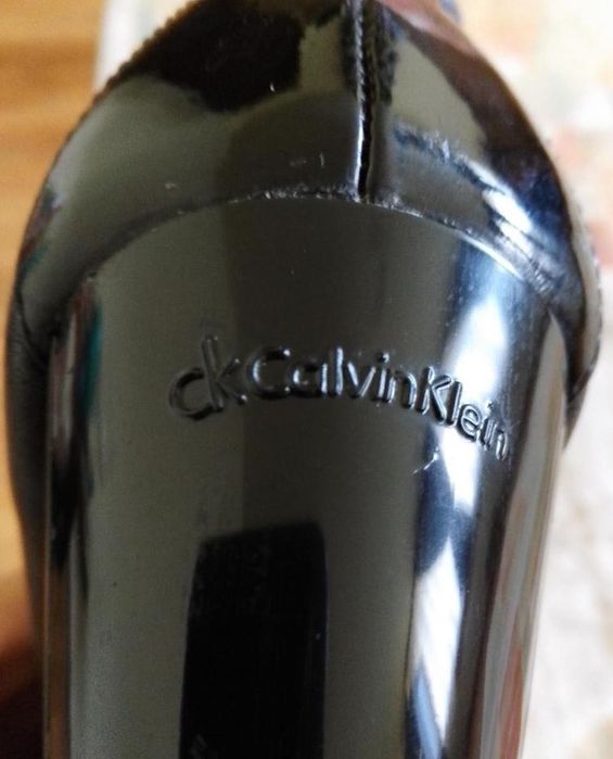 CALVIN KLEIN botine cu toc
