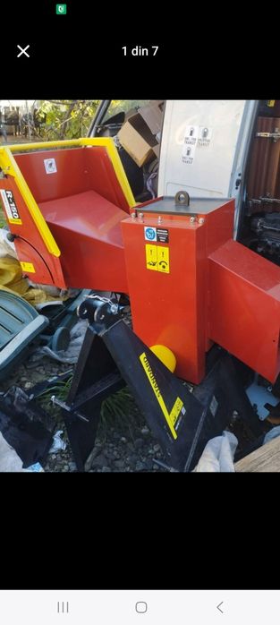 Tăietor crengi după tractor Remet R150
