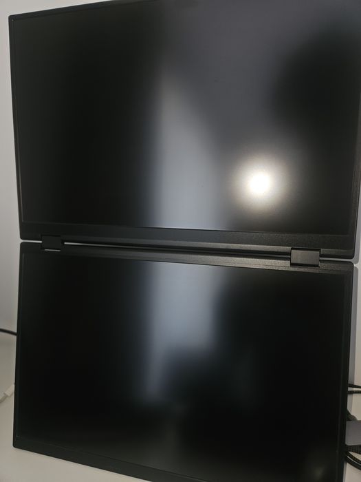 Monitor portabil dual EHOMEWEI X1 — 16" FHD ×2, culori superbe, star