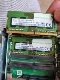 2 x 4 GB 2666mhz CL20 SODIMM памети
