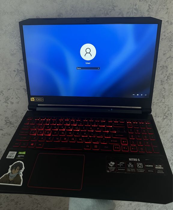 Acer Nitro 5 i5 / GTX 1650 / SSD 512GB / 8GB