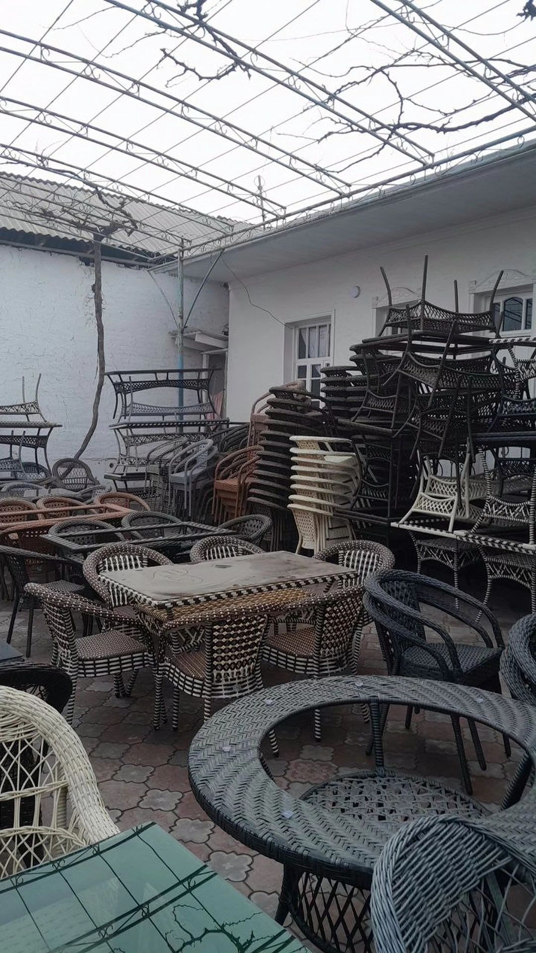 Stol stul mebel ratan Стол стул