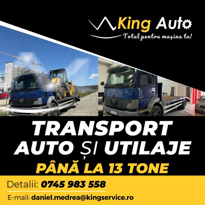 Transport auto si utilaje , Tractari auto avariate si defecte