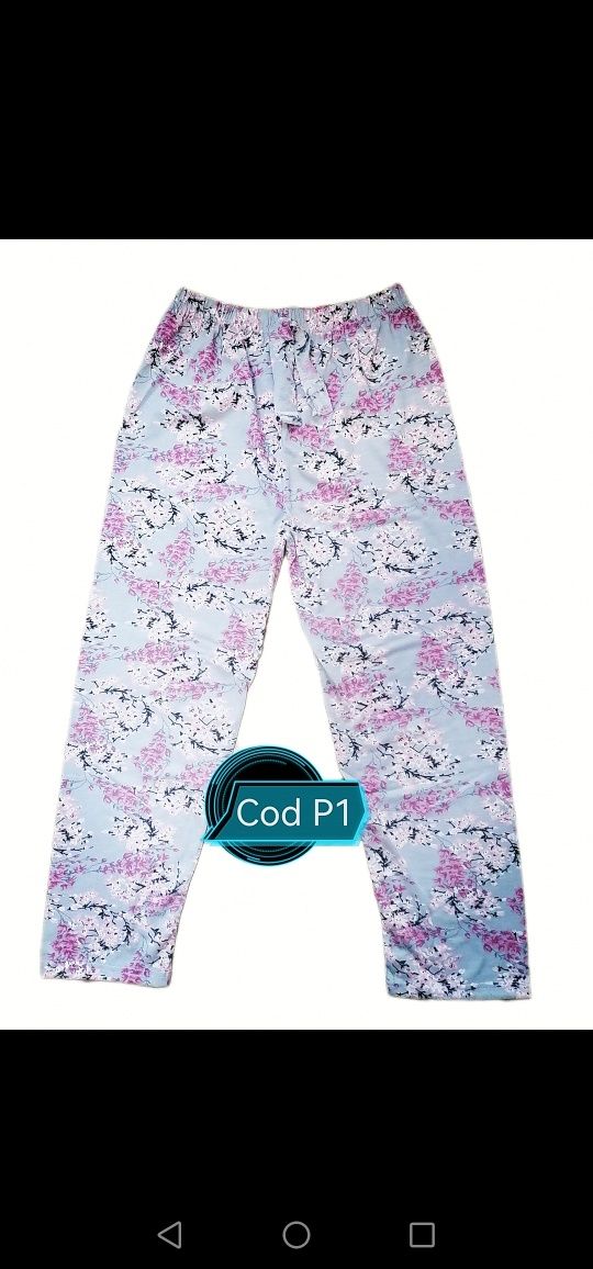 Pantaloni pijamalele MĂRIMI FOARTE MARI