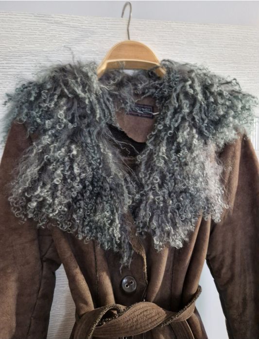 Палто с яка от лама