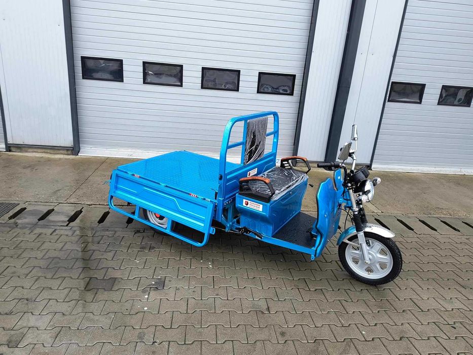 Triciclu electric nou Thor Star CIV inclus 1200 W Agramix