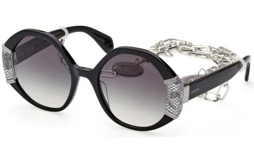 Оригинални oвални дамски слънчеви очила Guess -60%