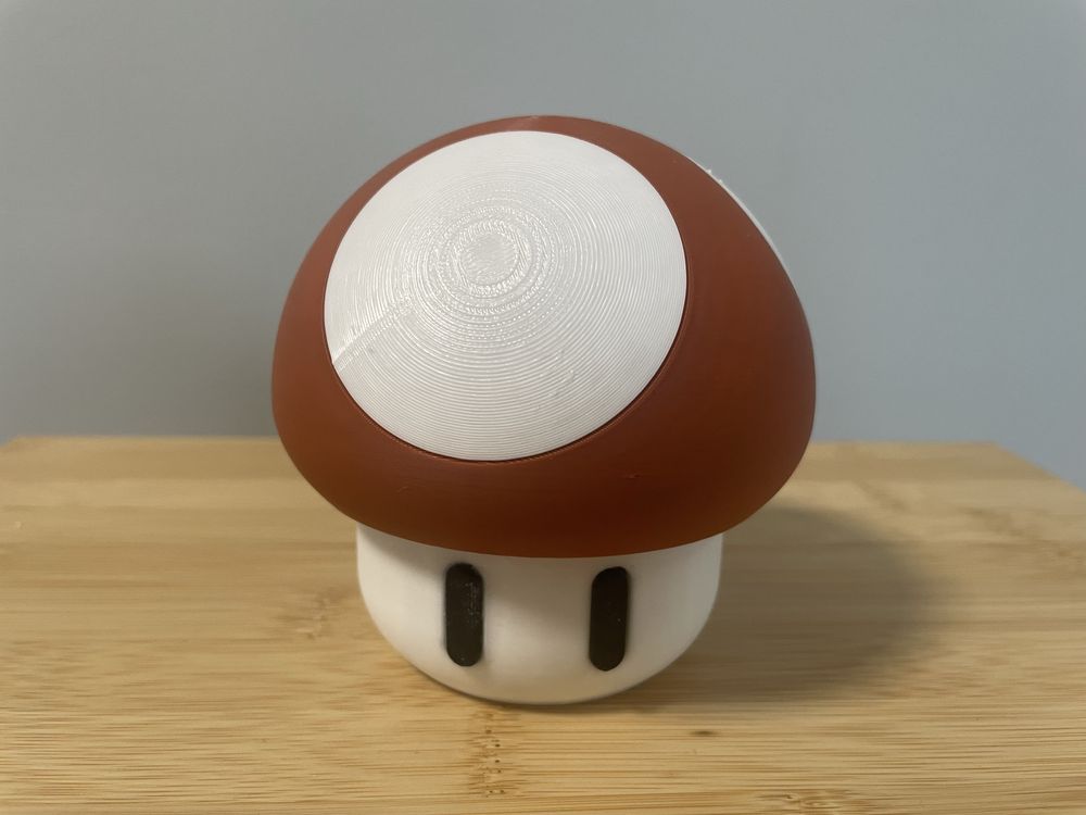 3Д принтирана касичка Super Mario mushroom
