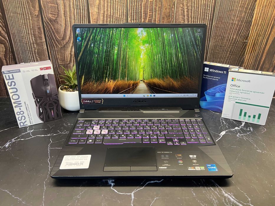 Ноутбук игр ASUS TUF Gaming F15 - Core i5‑11400H / 16GB / 512GB / RTX