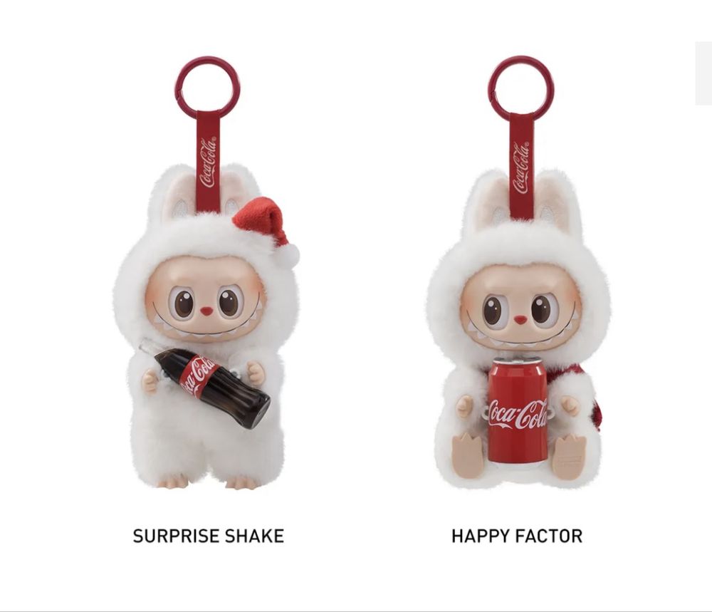 Labubu Coca Cola плюшена играчка/Лабубу Кока Кола