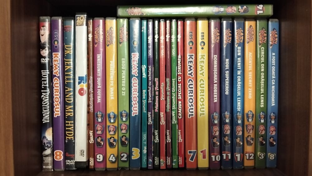 Colecție CD-uri cu desene animate