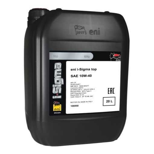 ENI E4 10w-40 (Грузовое масло Италия)