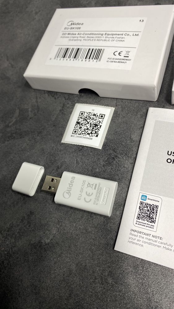 Wi Fi модуль для Кондиционеров Midea - для всех моделей / EU- SK 105