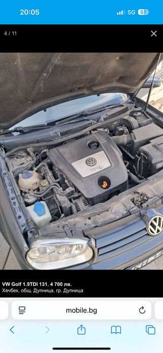 Golf 4 1.9 тди 131 коня
