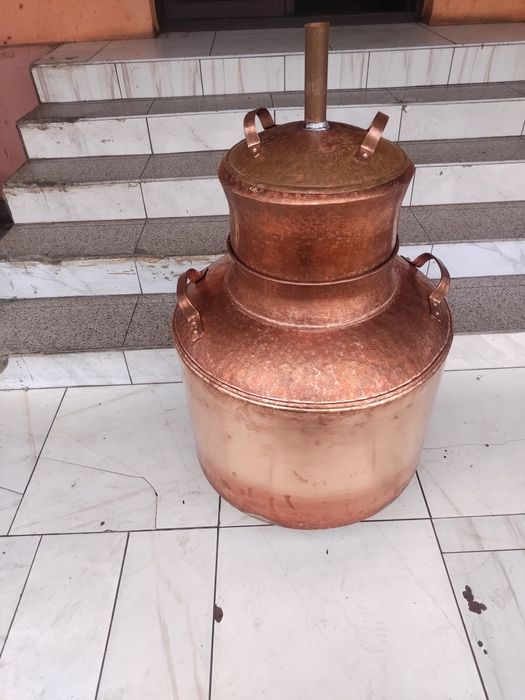 Cazan de tuica din cupru