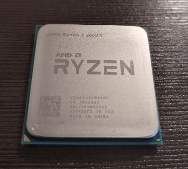 Ryzen 5 2600x 6 ядер, 12 потоков