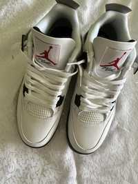 Jordan 4 white cement