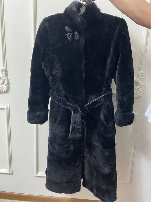 Мутон шуба. Натуральный мех