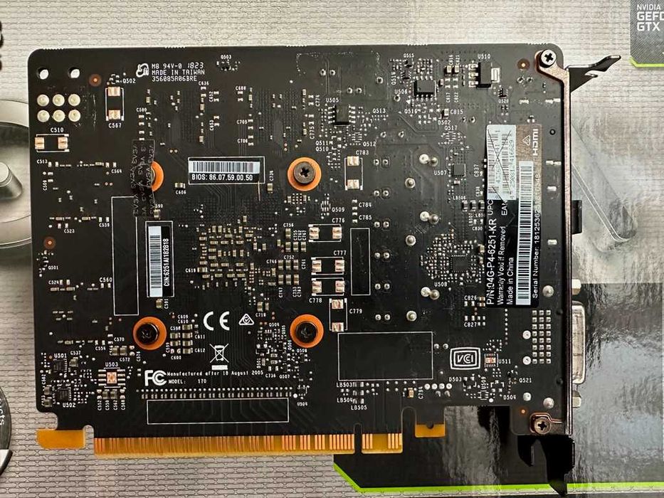 EVGA geforce GTX 1050Ti 4G