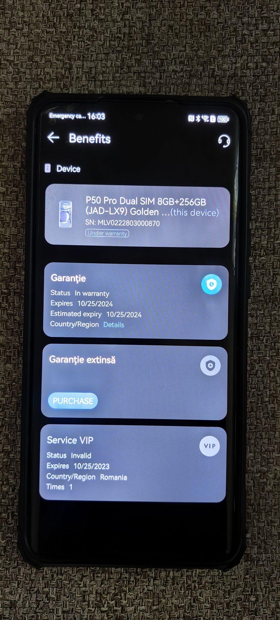 Huawei P50 Pro, garantie, ful box, impecabil