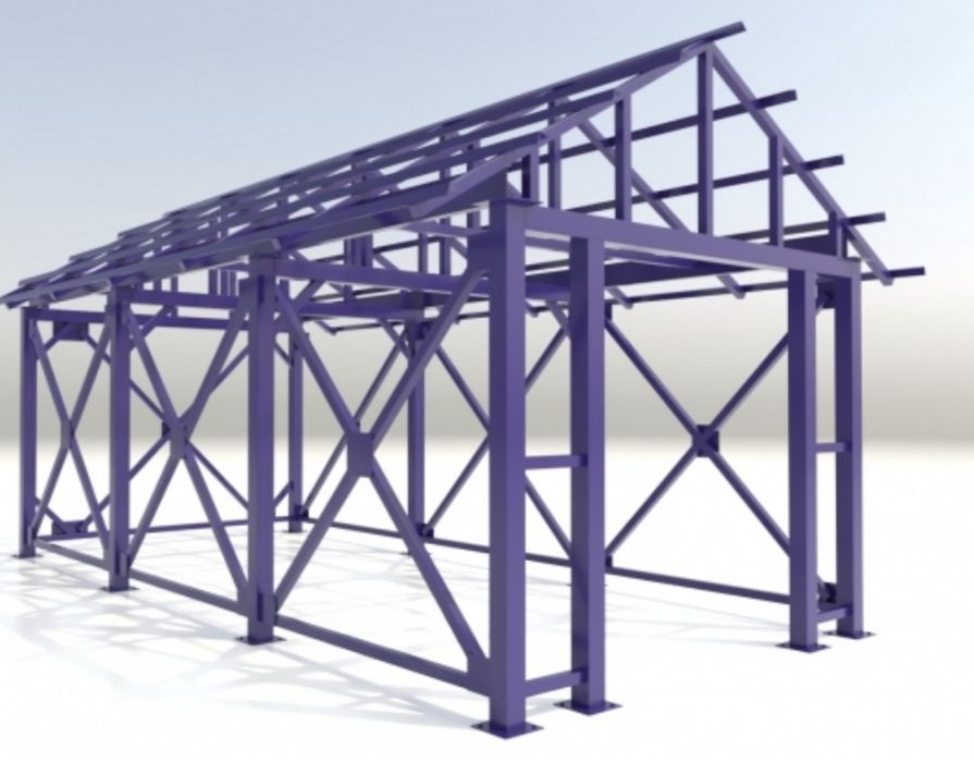 Металлоконструкции, монтаж, изготовление,  под ключ от бетона до кровл