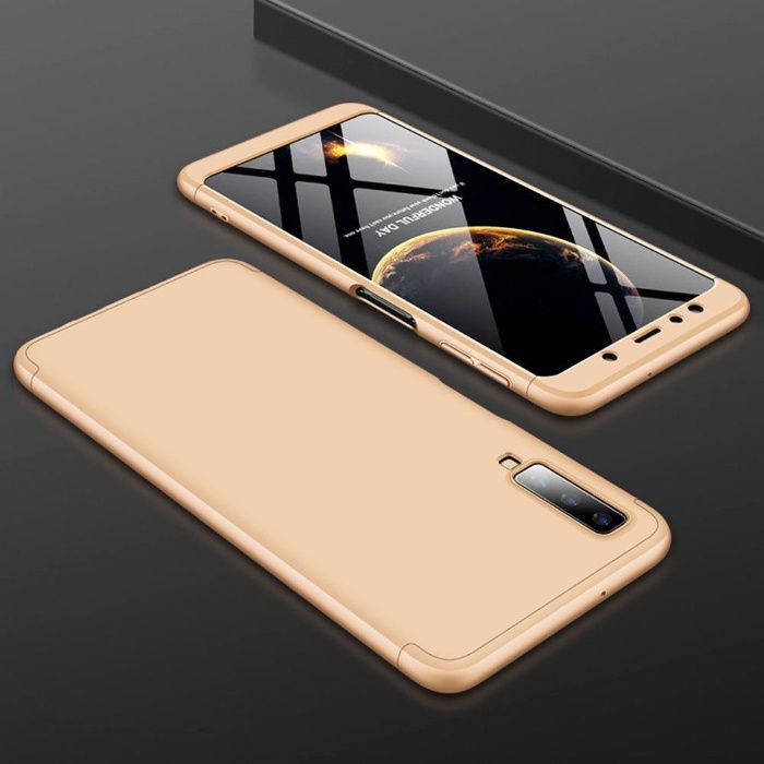 Защита на 360 мат кейс за Samsung Galaxy A7 2018, A9, A50, A70, A10