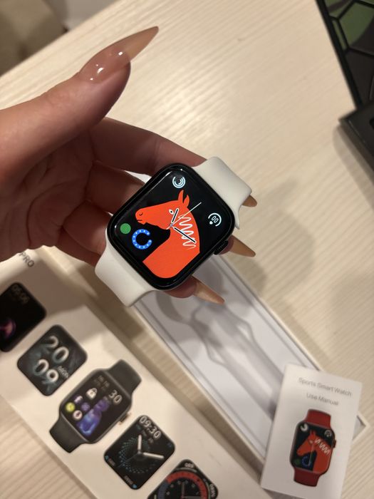 новые смарт часы HW22 Pro wt, series 6, 44mm