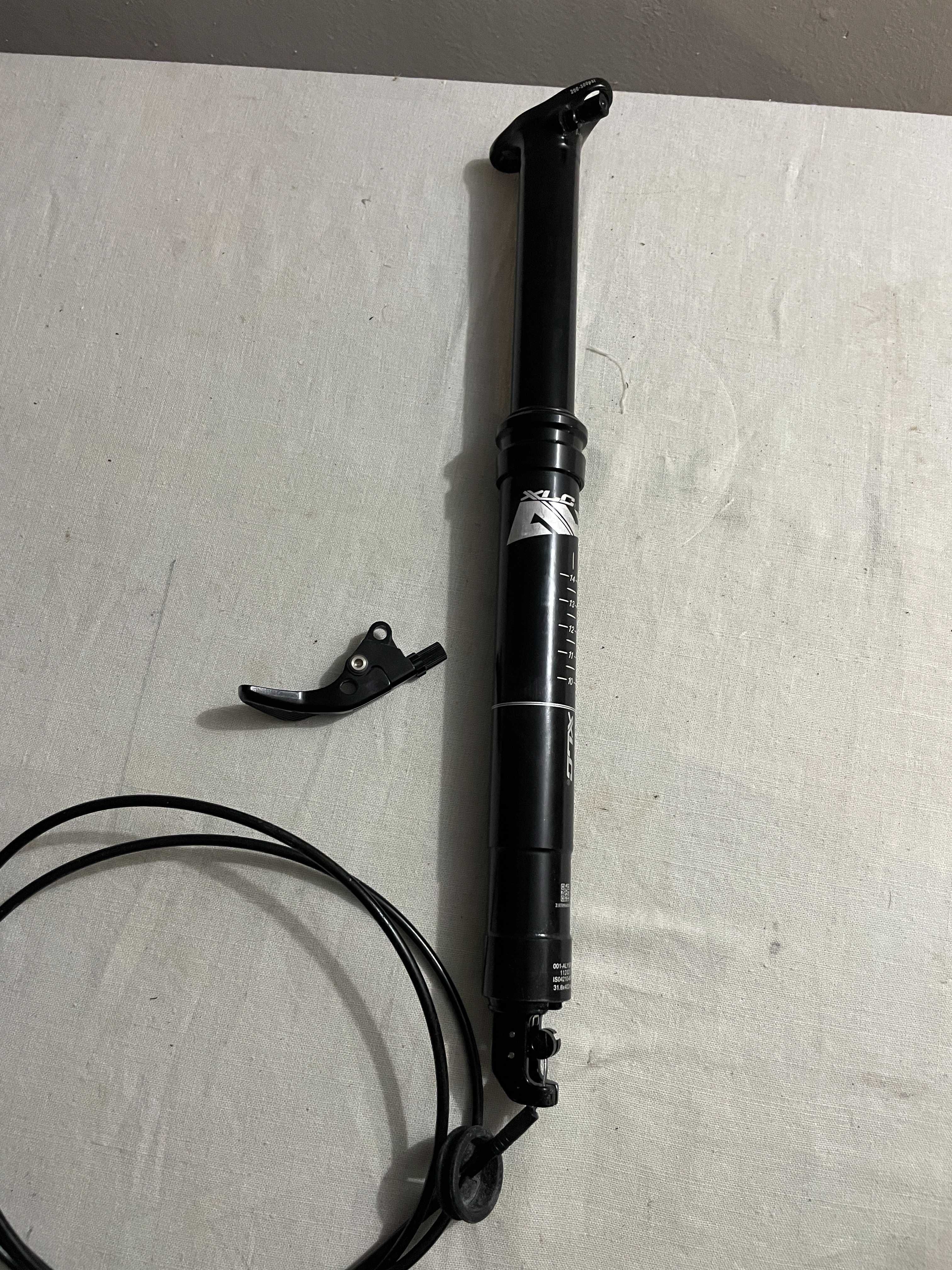 XLC Dropper Post Air 31,6x402mm/хидравлично колче + команда