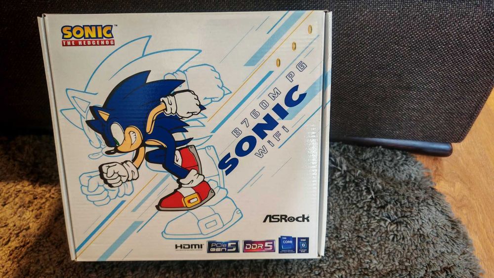Asrock - B760M SONIC WiFi  LGA 1700 + Intel Core i7-12700KF, 12 Cores