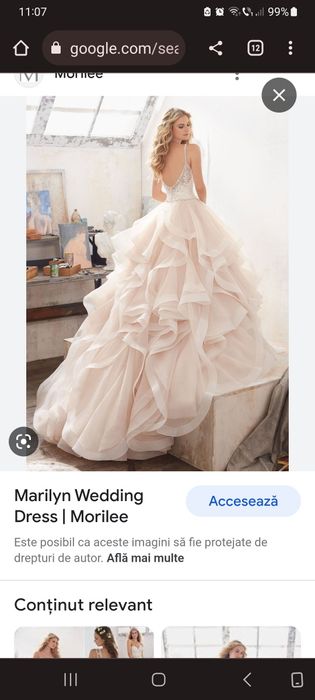 Vand rochie mireasa Mori Lee