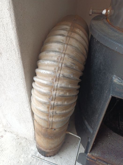 Cazan inox baie cu focar