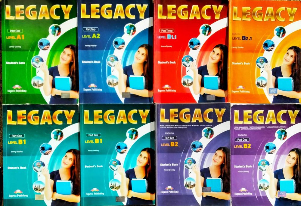 Английски език 8/9/10/11/12 клас-Legacy-A1/A2/B1.1/B1 part 1, part