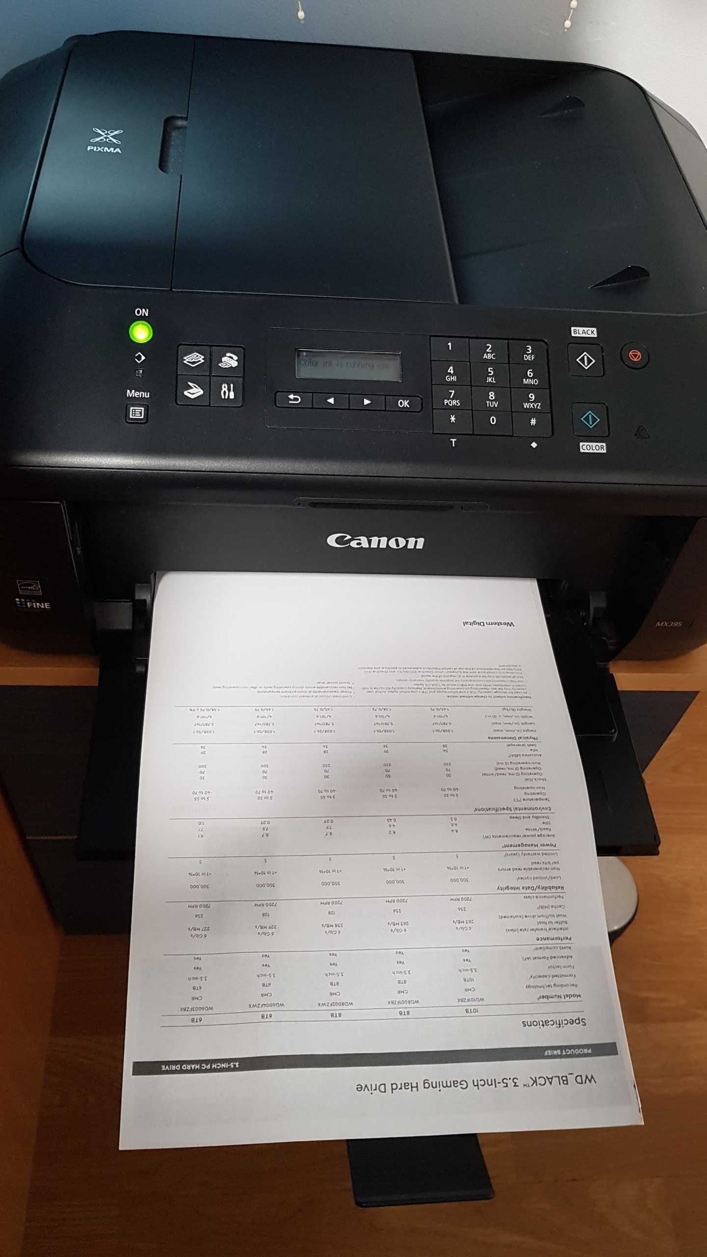 Multifunctional Canon MX395, inkjet,duplex,fax/scaner,cartuse Canon XL