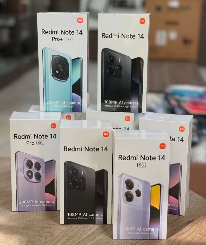 Новый Redmi Note 14  — Официальная гарантия!