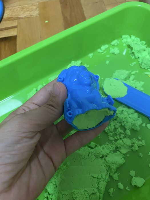 Креативен комплект кинетичен пясък и формички 3D Животни