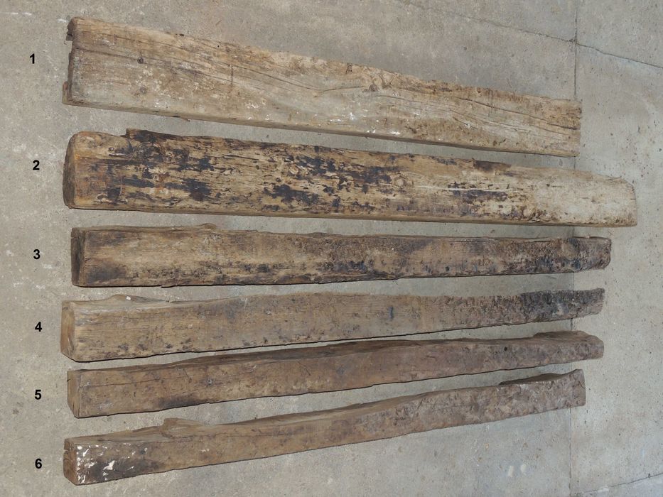 Огнеупорни тухли. Дървени траверси