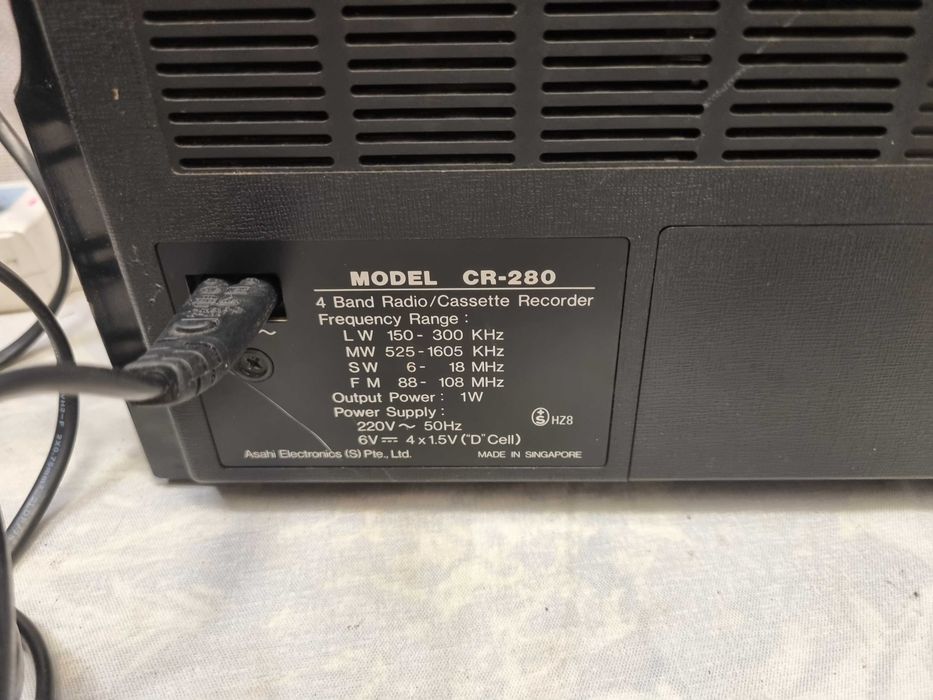 Radio casetofon portabil Gravador CCE CR-281 Fair mate Solid state