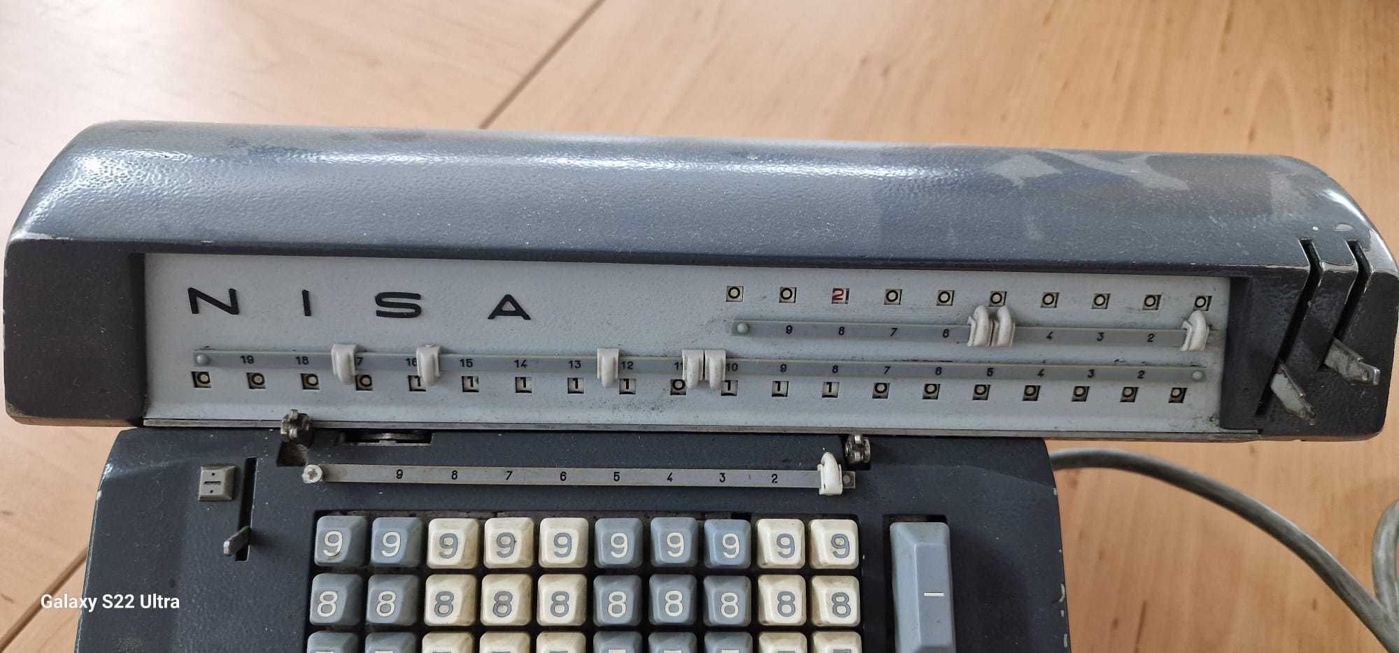 vand sau schimb masina calcul electromecanica NISA PK5 anii '60-:-'70