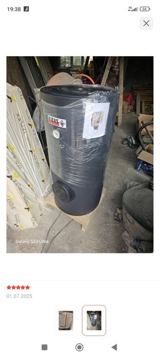 Срочно продам.Бойлер косвенного нагрева picks 100LT